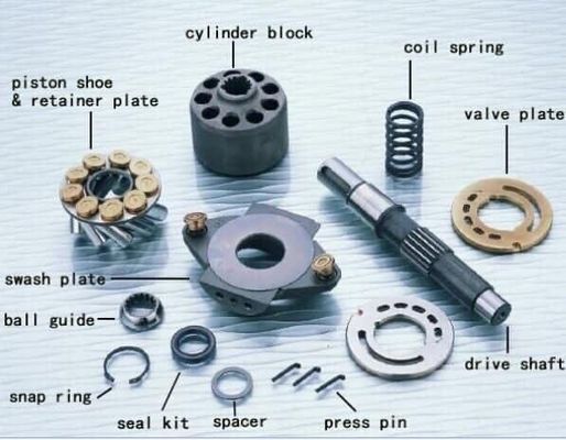K3v112dtp Hpv112 Excavator Hydraulic Pump Parts Replacement Cylinder Block Valve Plate Pition Shoe
