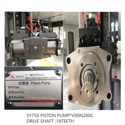 V90N280C Sy750h Piston Main Pump Backhoe Sany Excavator Hydraulic Pump