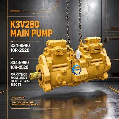 334-9990 10R-2520 HOOFDPOMP voor CAT390D 390DL 385C L MH 385B 385C FS GLOEDNIEUWE HYDRAULISCHE POMP